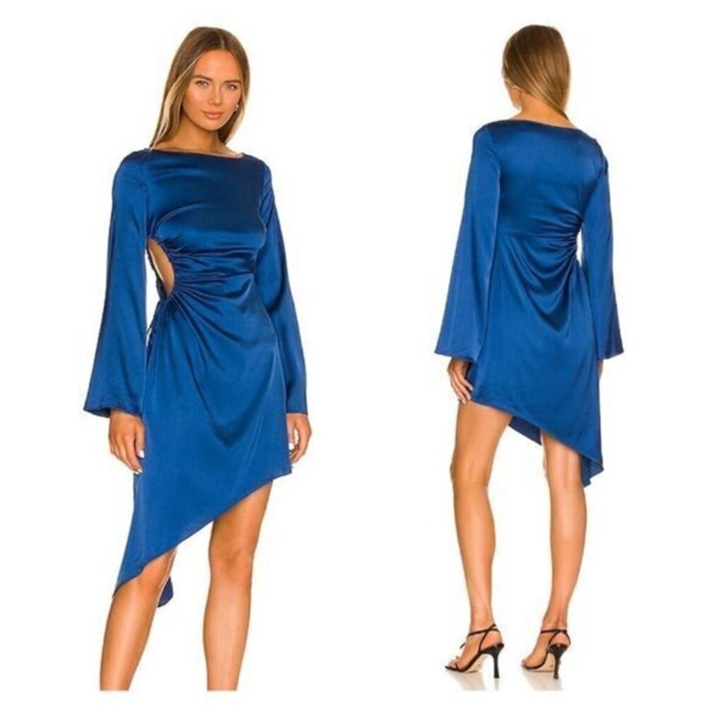 Camila Coelho Luna Midi Dress - Deep Blue